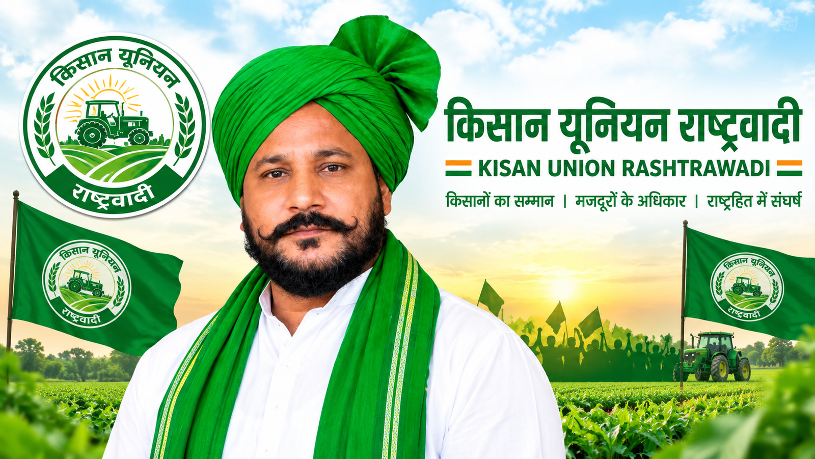 ज़ाकिर हुसैन सैफी :: राष्ट्रीय अध्यक्ष यूथ विंग :: किसान यूनियन राष्ट्रवादी ::