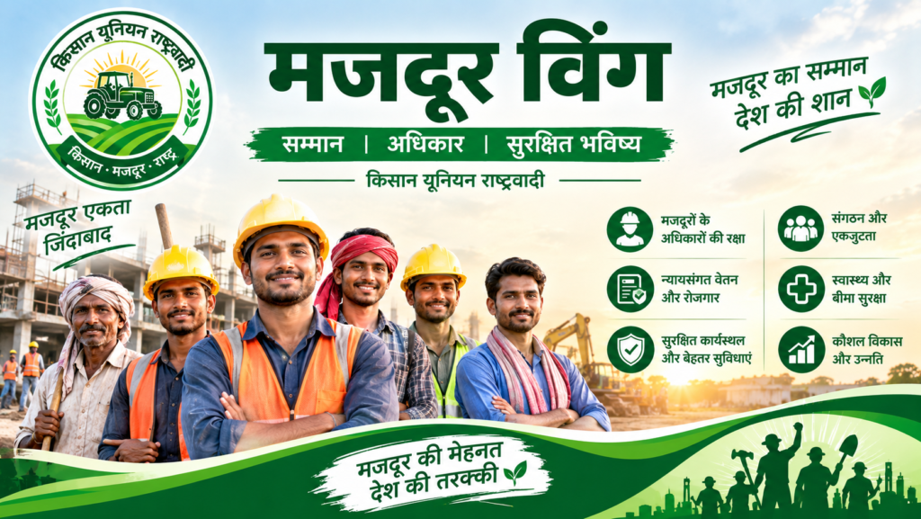 Workers’ Unity, Rights, and Progress Poster